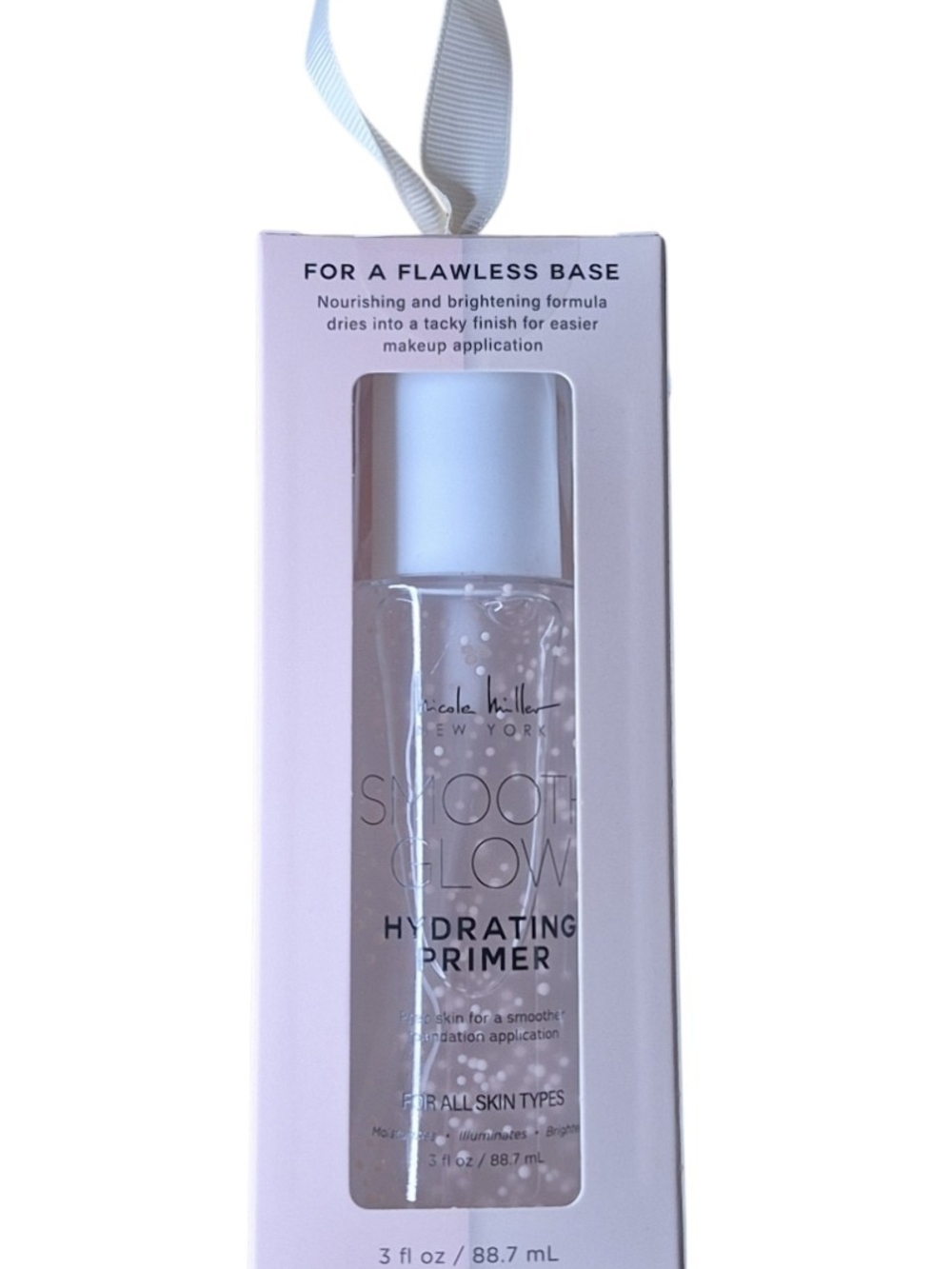 Nicole Miller Smooth Glow Hydrating Primer 3oz NIB